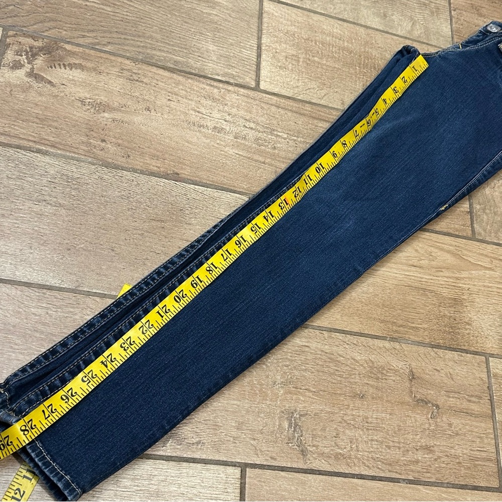 True Religion Jeans Women's Size 25 Skinny Ultra Low Rise USA World Tour - Picture 8 of 12